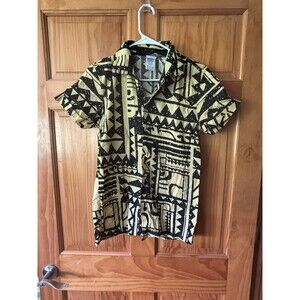 Spirit Stranger Things Netflix Eleven Yellow & Black Battle Shirt Aztec Medium